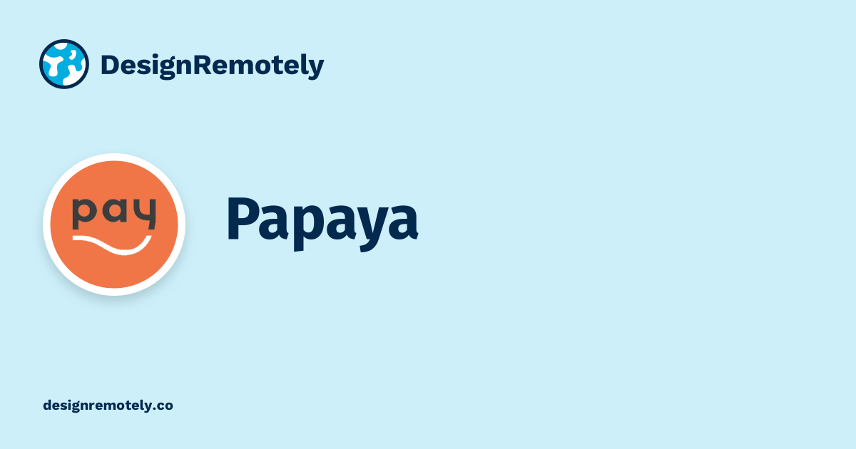 Remote Design Jobs at Papaya DesignRemotely